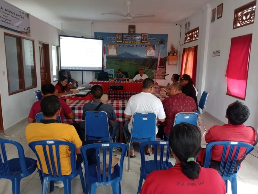 MUSDESUS (MUSYAWARAH DESA KHUSUS) KELUARGA PENERIMA BLT TAHUN 2026