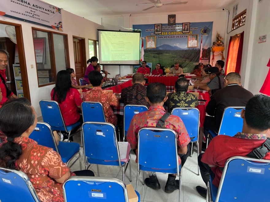 MUSYAWARAH DESA (MUSDES) PERTANGGUNGJAWABAN APBDes TAHUN 2025