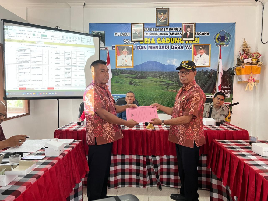 MUSYAWARAH RENCANA PEMBANGUNAN DESA (MUSRENBANGDES) DAN MUSYAWARAH DESA (MUSDES) PENETAPAN RENCANA KERJA PEMERINTAH DESA(RKPDES) TAHUN 2026