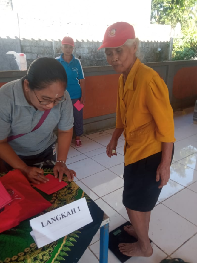 PELAKSANAAN KEGIATAN POSYANDU ILP DESA GADUNG SARI